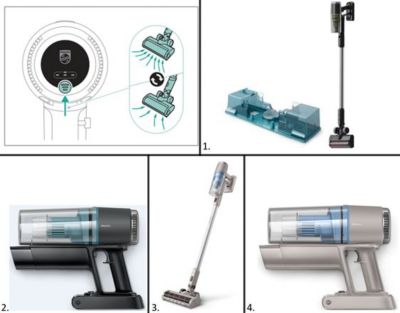3000 and 2000 cordless vacuum setups