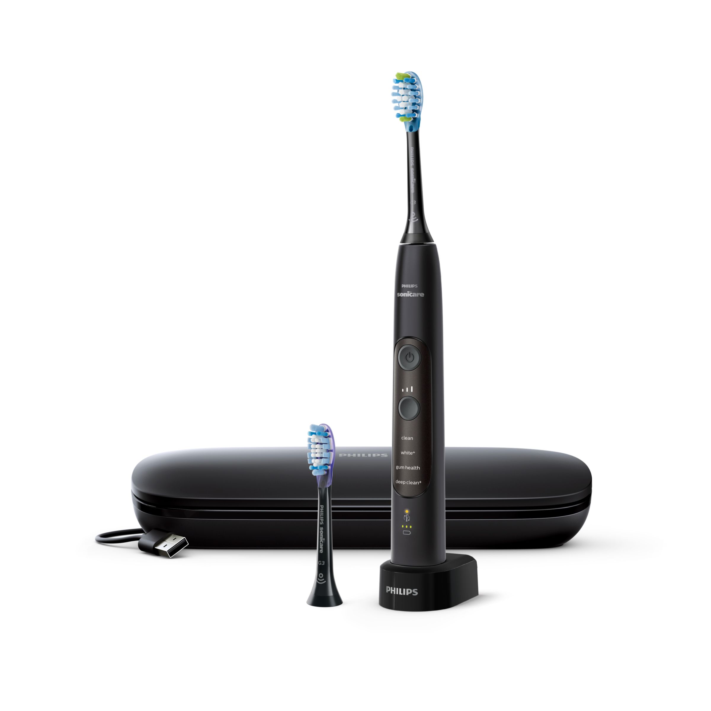 Sonicare Philips ExpertClean 7500 - Sonický Zubní Kartáček S Aplikací - HX9631/16