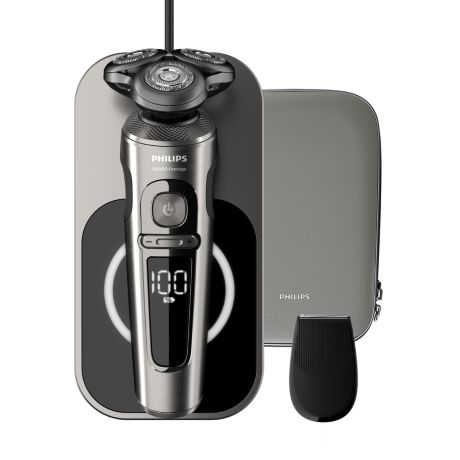 SP9860/21 Shaver S9000 Prestige Rasoir électrique 100 % étanche, Series 9000