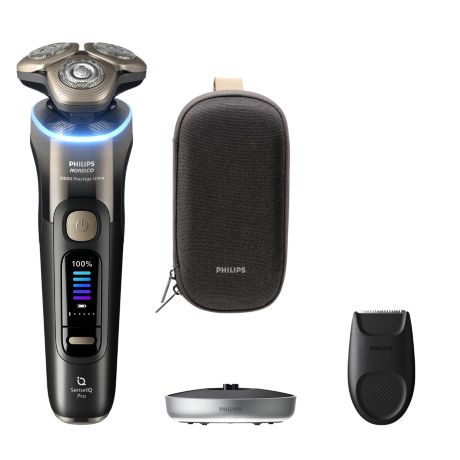 XP9405/84 Philips Norelco i9000 Prestige Ultra Wet&Dry Electric Shaver with SenseIQ Pro