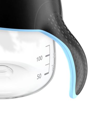 Soft touch trainer handles for little hands