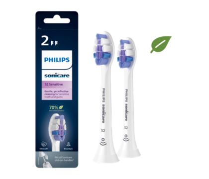 Ultra-soft brush head for sensitive teeth and gums