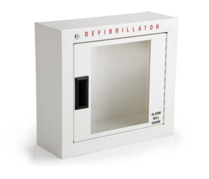 HeartStart defibrillator cabinet