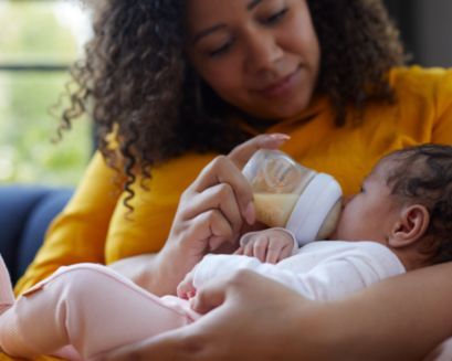 Be patient as baby adjusts