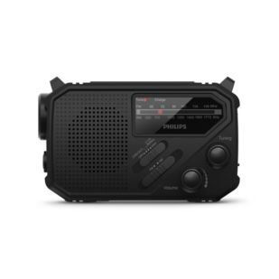 Radio portable avec lampe torche