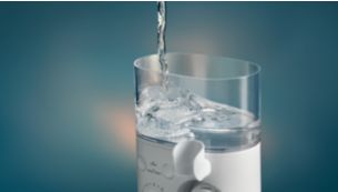 550ml water tank for an uninterrupted cleaning