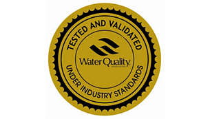WQA 針對最佳效能所頒發的三項金標章