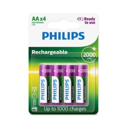 Ready to Use Rechargeable batteries