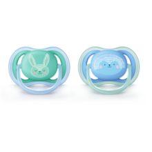 ultra air pacifier 6-18m, 2 pack