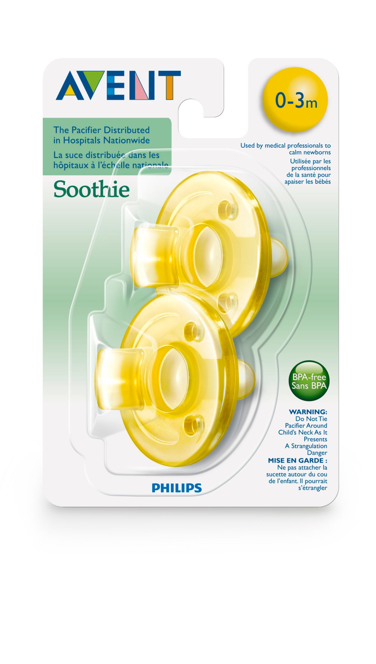 Philips avent bpa store free soothie pacifier