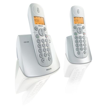 CD2452S/85  Teléf. inalámbrico c/contestadora auto