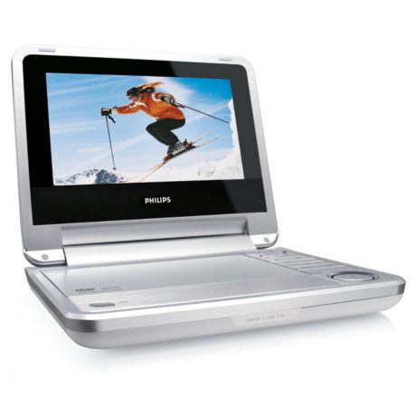 PET732/00  Portable DVD Player