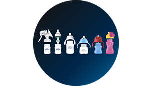 Mix and match with other Philips Avent products