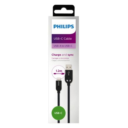 Cabo de 1,2 m do USB A para C