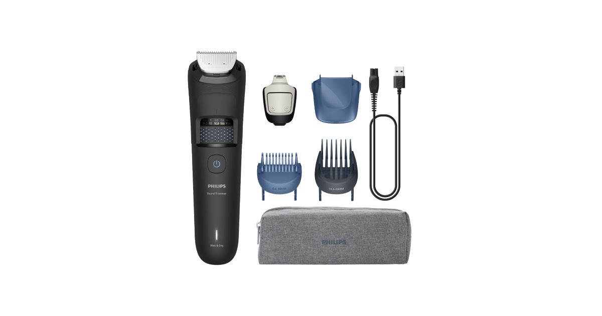 Beard Trimmer 5000 Series עיצוב זקן עם אוסף שיער BT5765/15 | Philips