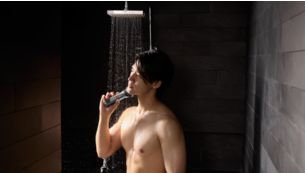 Waterproof for easy cleaning or shower use