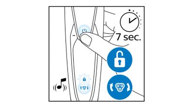 Reset your shaver after replacing shaving heads