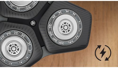 Het elektrische scheerapparaat met een Eco-paspoort