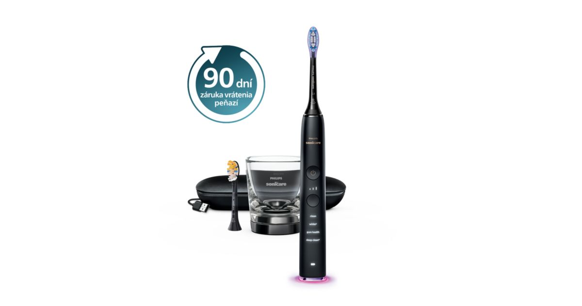 Philips Sonicare 9400 DiamondClean Sonická zubná kefka s aplikáciou a nabíjací pohárik HX9917/89 - hlavný produktový obrázok Philips