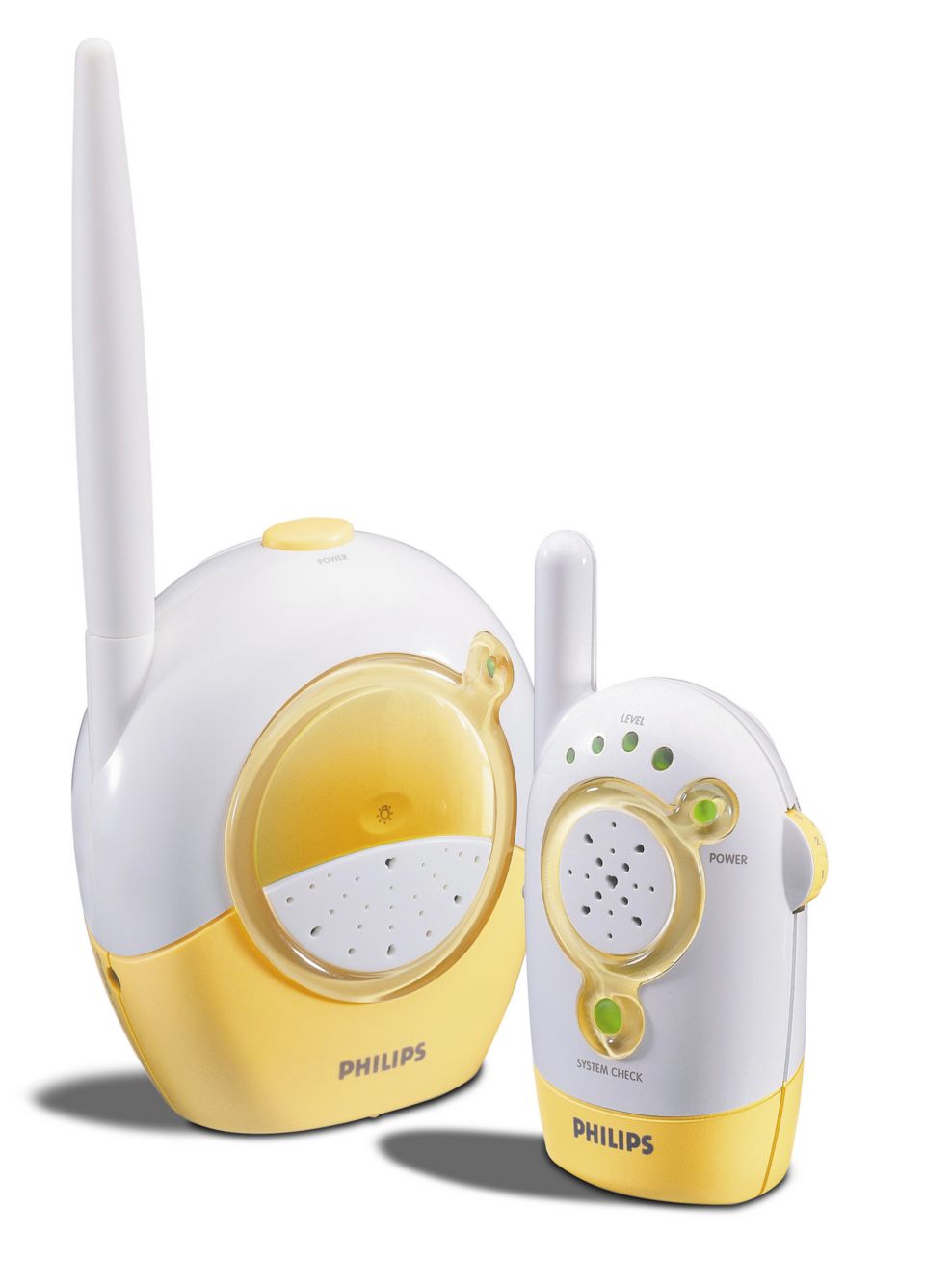 Compact and rechargeable parent unit