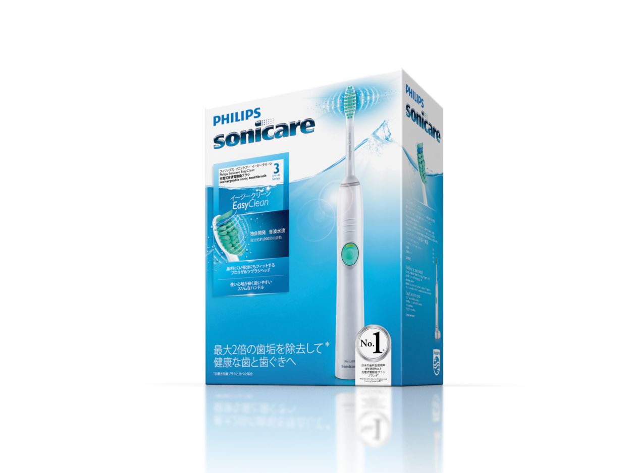 Philipsソニッケアー イージークリーン電動歯ブラシ（EasyClean） EasyClean ソニッケアー イージークリーン HX6512/06 | Sonicare