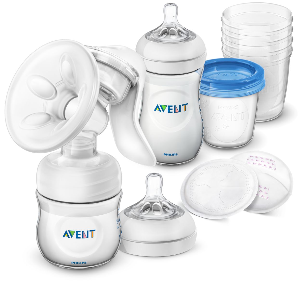 ▷ Philips Avent Set Extractor de Leche Materna Manual con Biberón Philip ©