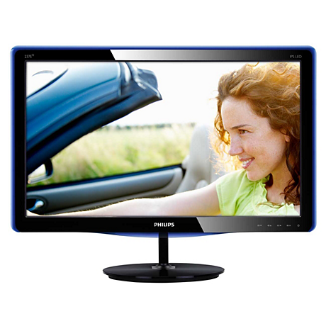 237E3QSU/00  IPS LCD monitor, LED backlight