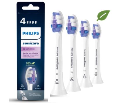 Ultra-soft brush head for sensitive teeth and gums