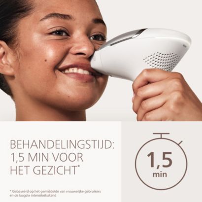 Dag haartjes, hallo gladde huid