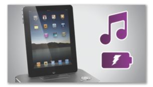 Abspielen und Aufladen Ihres iPods/iPhones/iPads