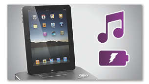 Play and charge your iPod/iPhone/iPad via USB socket