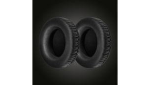 Twist-and-click detachable easy replacement ear cushions