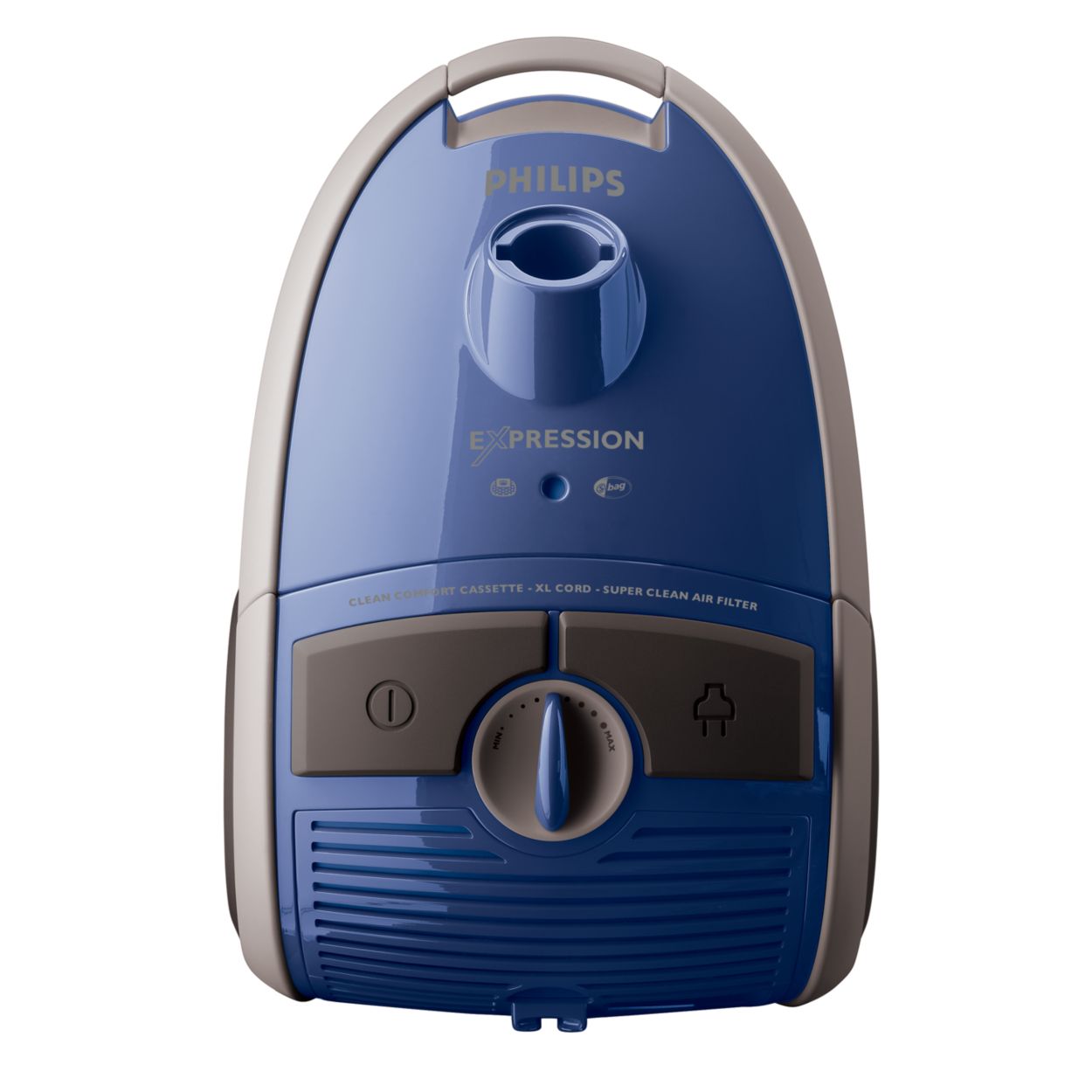 Philips Porte-sac aspirateur (porte sac à poussière) bleu