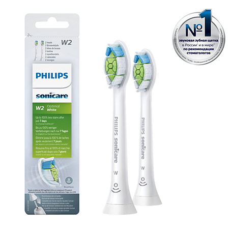 HX6062/10 Philips Sonicare W Optimal White Насадки для осветления зубной эмали