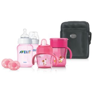 Baby Bottle Transition Starter Set