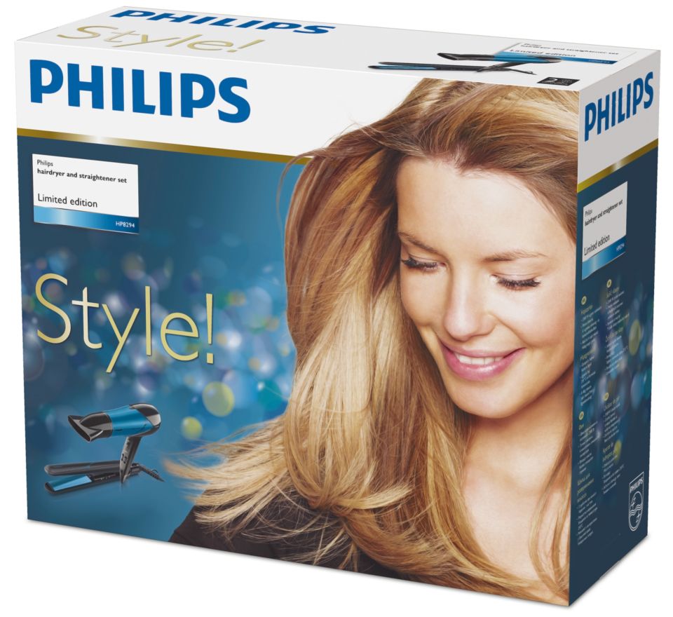 Dryer Straightener HP8294 40 Philips