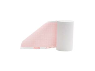 MRx Wide printer paper, defibrillator recording paper, Roll