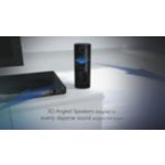 Enjoy powerful home cinema with 3D Angled Speakers