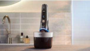 Deep cleaning in 1 minute for hygienic shave