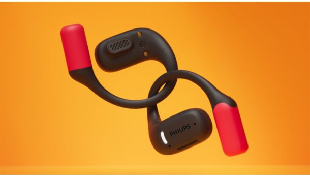 Wireless open-ear fit. Hear the world, feel the beat