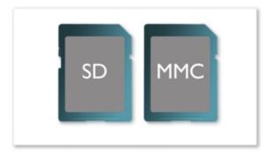 ช่องเสียบการ์ด SD/MMC สำหรับการชมภาพถ่ายและภาพยนตร์