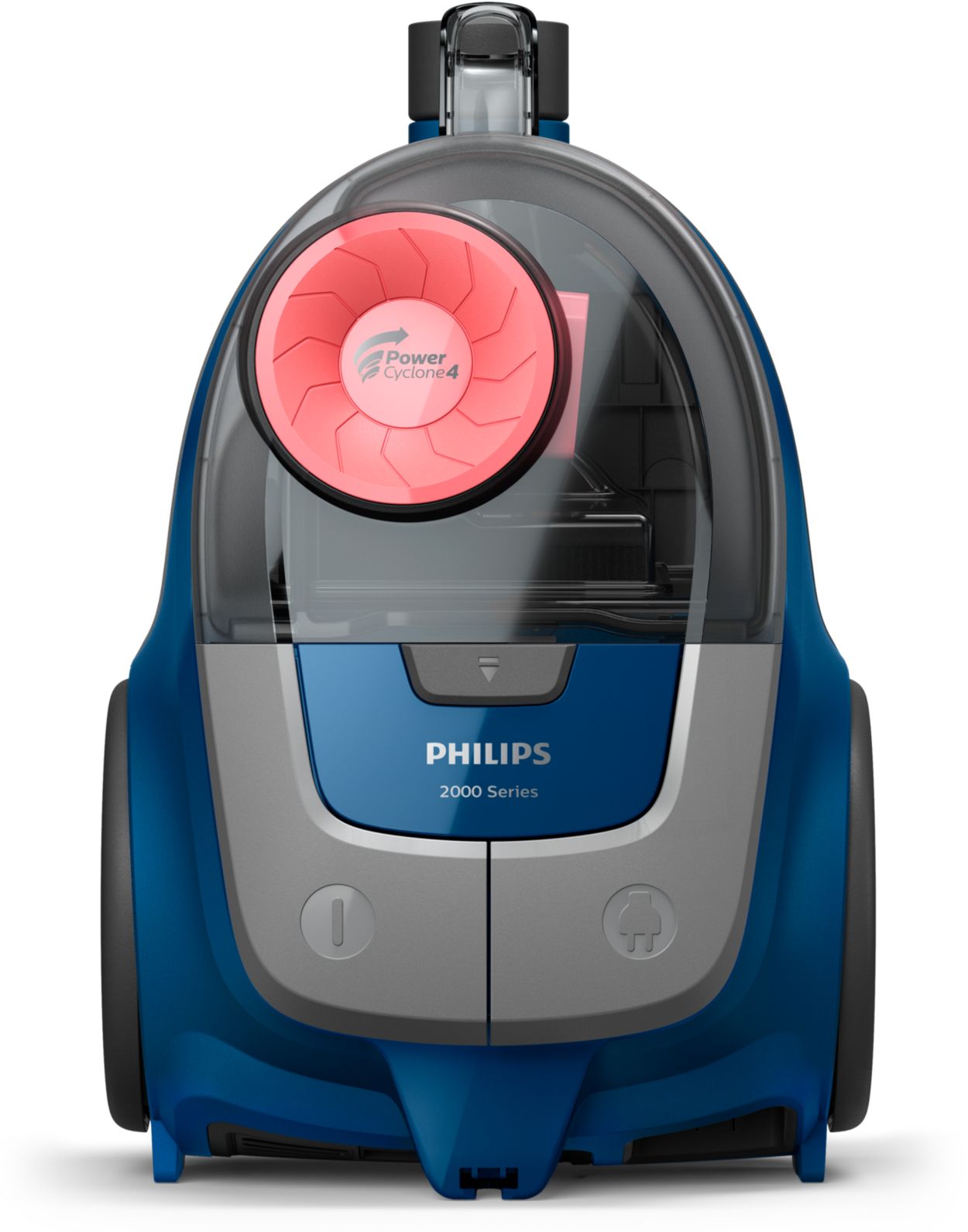 Aspirador sin bolsa  Philips XB2123/09, 850 W, 1.3 l, Tecnología  PowerCyclone 4, Cable9m, Compacto y ligero, Azul