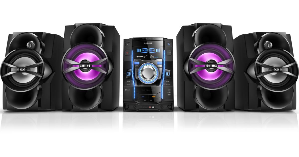 Mini Hi-Fi System FWT6600X/78 | Philips