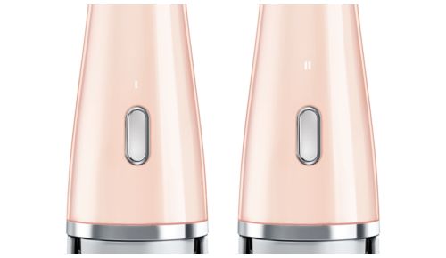 Zwei Intensitätsstufen: sanfte Reinigung und gründliche Reinigung