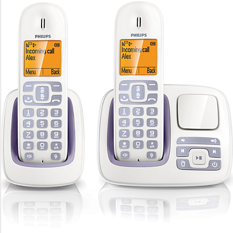 CD2952WP/38 BeNear Sladdlös telefon med telefonsvarare