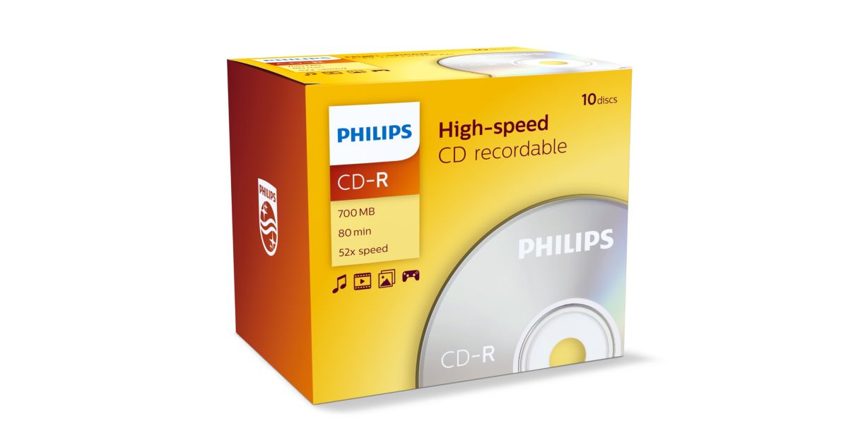 CD-R CR7D5NJ10/00 | Philips