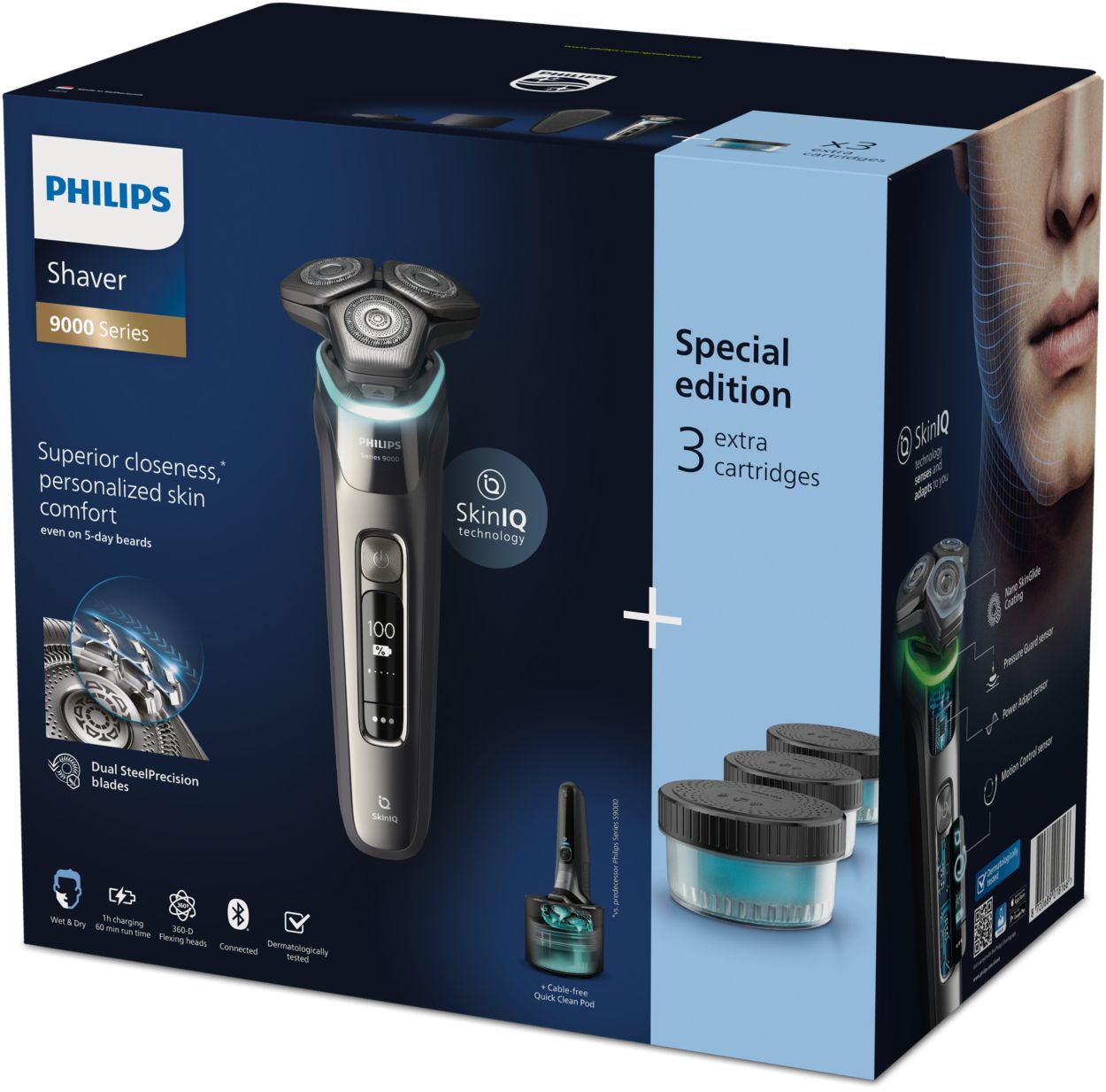 脱毛・除毛 PHILIPS Series 9000 s9732 Shaver series 9000 ウェット