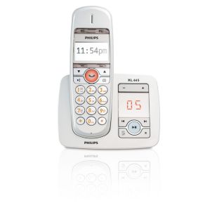 XL Téléphone fixe sans fil avec répondeur