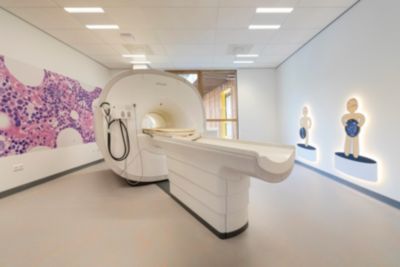 Moderne mri-scannerruimte