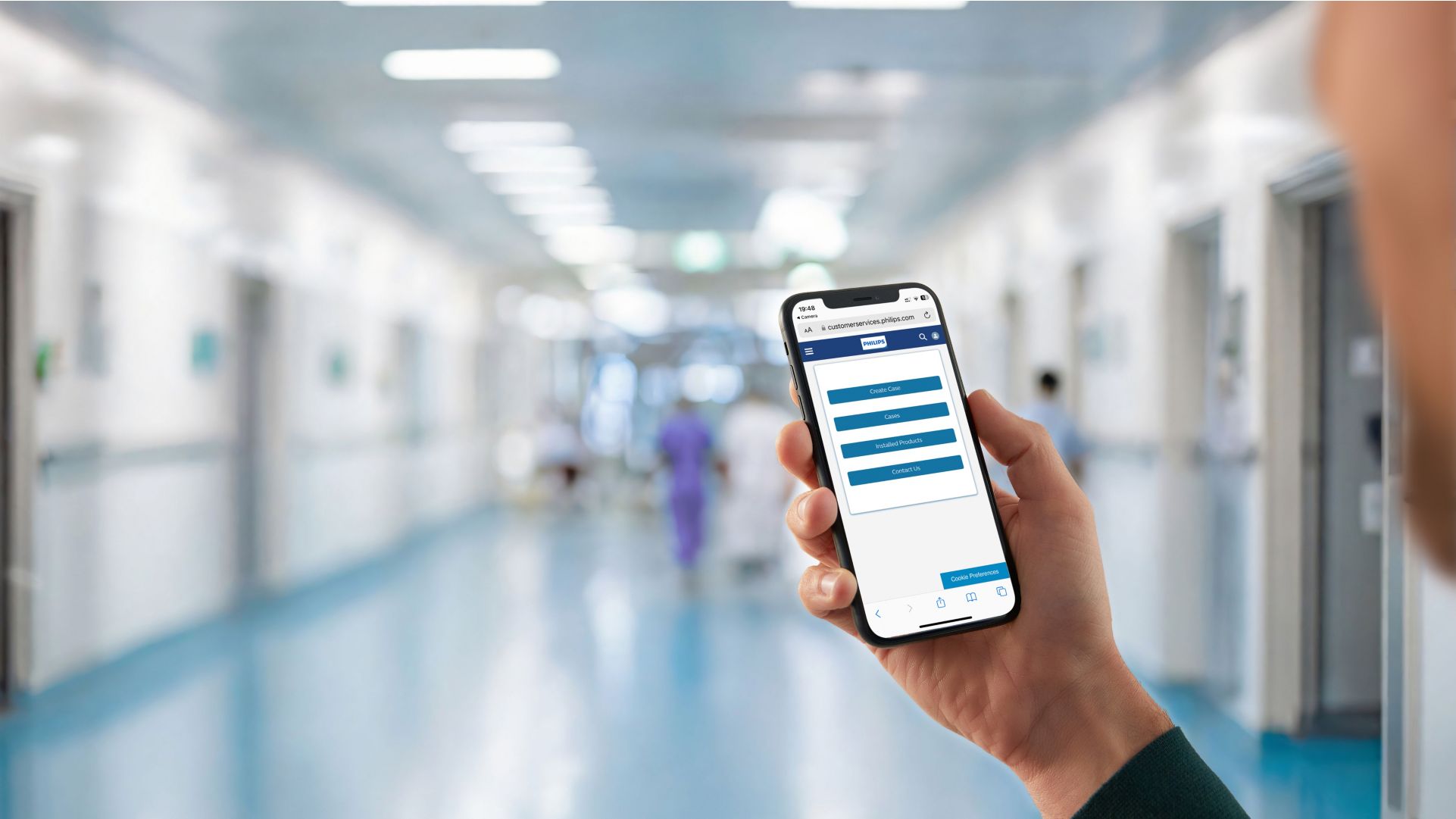 Customer Services Portal Mobile